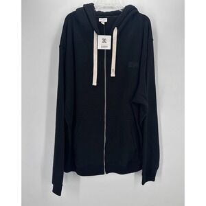 LULAROE Essential Fleece Hoodie 3X Hooded Long Sleeve Full Zip Logo NWT